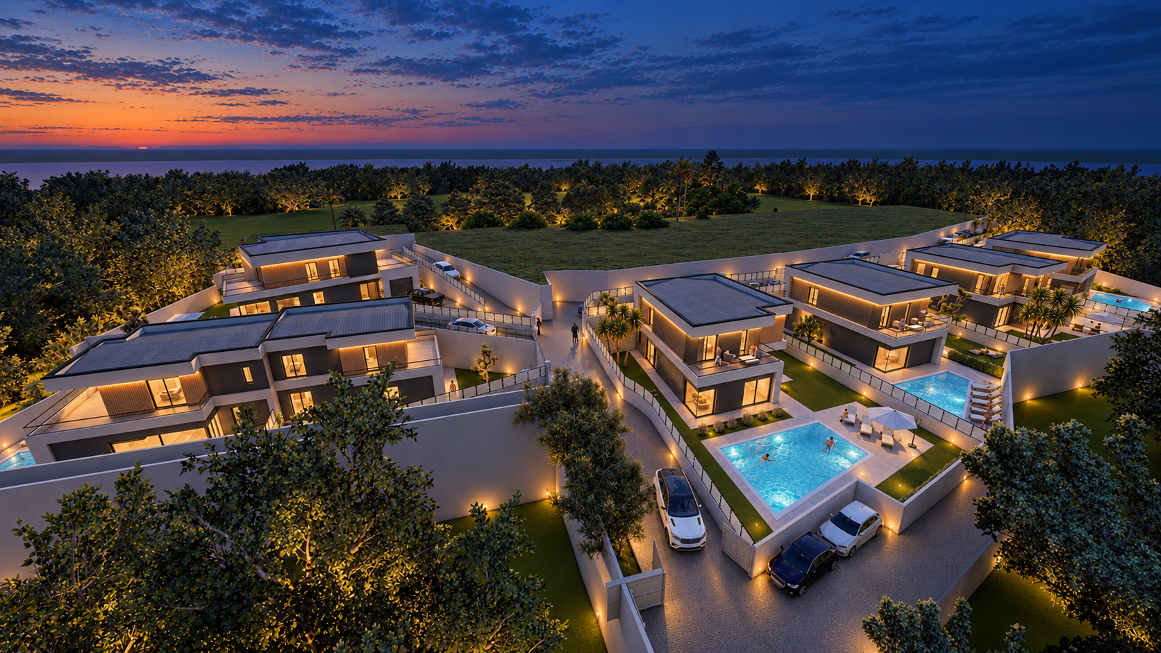 Balatelle — render del progetto
