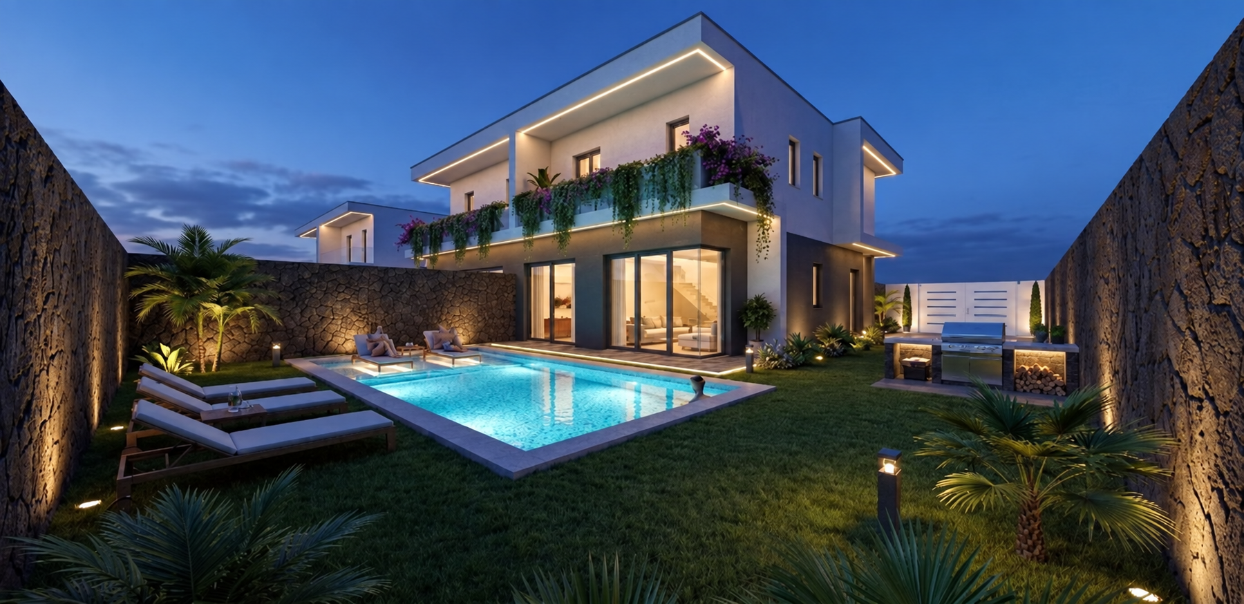 Valverde centro — render del progetto
